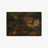 A Weaver's Workshop by Johannes Dircksz. van Oudenrogge - thumbnail_0_nf_66fda8058213847b6f357a6e